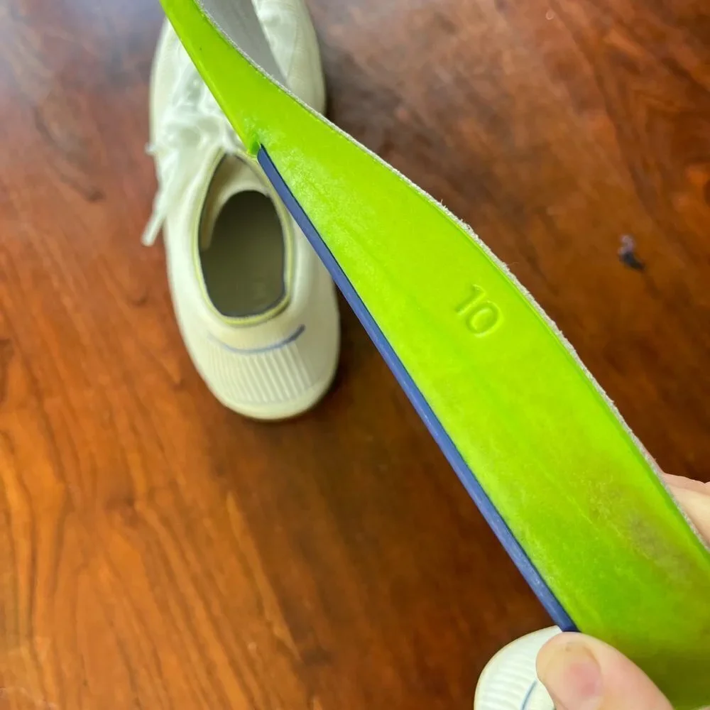 Rothy's The Lace Up - Off White‎ Sneakers. Size 10
